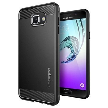 Samsung Galaxy A7 (2016) Spigen Ultra Rugged Kapselikotelo Musta