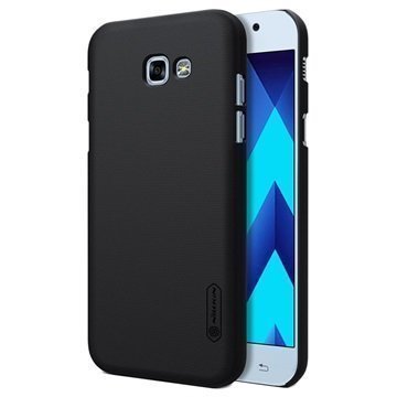 Samsung Galaxy A7 (2017) Nillkin Super Frosted Shield Kotelo Musta