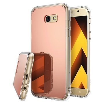 Samsung Galaxy A7 (2017) Ringke Mirror Case Rose Gold