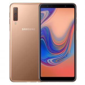 Samsung Galaxy A7 2018 Dual Sim 64 Gt Kulta Puhelin