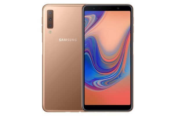 Samsung Galaxy A7 2018 Dual Sim 64 Gt Kulta Puhelin