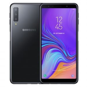 Samsung Galaxy A7 2018 Dual Sim 64 Gt Musta Puhelin