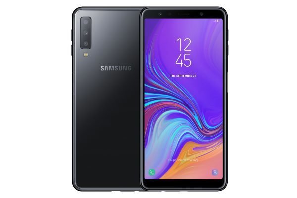 Samsung Galaxy A7 2018 Dual Sim 64 Gt Musta Puhelin