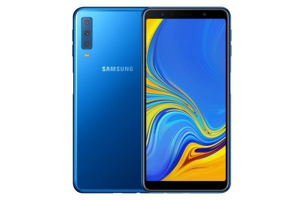 Samsung Galaxy A7 2018 Dual Sim 64 Gt Sininen Puhelin