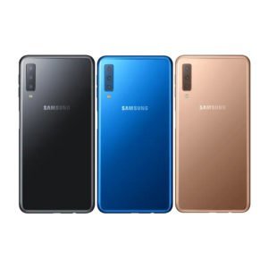 Samsung Galaxy A7 2018 Takakansi Kulta