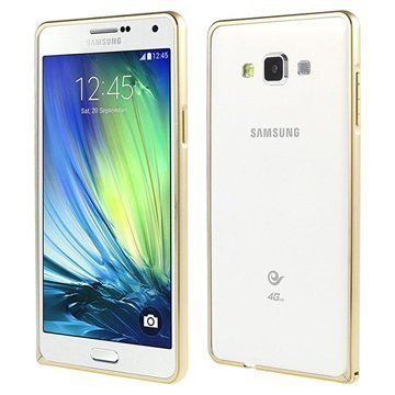 Samsung Galaxy A7 Love Mei Alumiininen Suojakehys Samppanja
