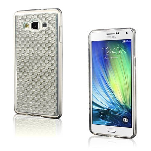Samsung Galaxy A7 Sm-A700f Aprikoosi Kuvioinen Geeli Kristalli Tpu Kuori Valkoinen