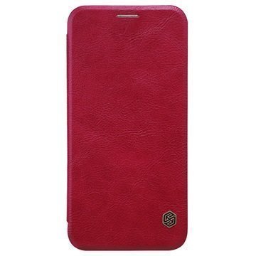 Samsung Galaxy A8 (2016) Nillkin Qin Läppäkotelo Punainen