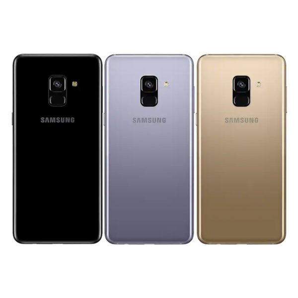 Samsung Galaxy A8 2018 Takakansi Harmaa