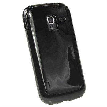 Samsung Galaxy Ace 2 I8160 iGadgitz TPU-Suojakotelo Musta