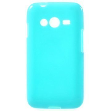 Samsung Galaxy Ace NXT Glossy TPU-Suojakuori Sininen