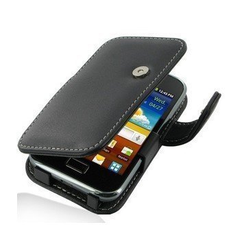 Samsung Galaxy Ace Plus S7500 PDair Leather Case 3BSSS7B41 Musta