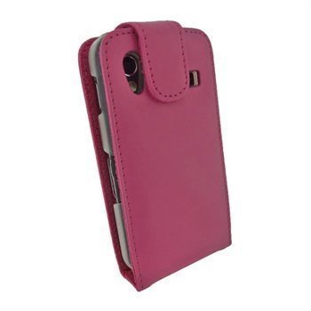 Samsung Galaxy Ace S5830 iGadgitz Leather Flip Case Pink