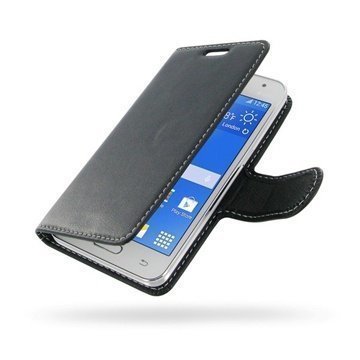 Samsung Galaxy Core II PDair Leather Case NP3BSSC2B41 Musta