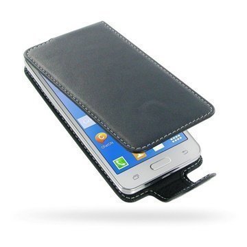 Samsung Galaxy Core II PDair Leather Case NP3BSSC2F41 Musta