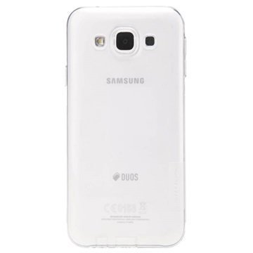 Samsung Galaxy E5 Nillkin Nature TPU Suojakuori Valkoinen
