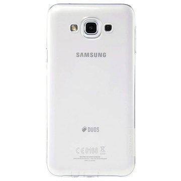 Samsung Galaxy E7 Nillkin Nature TPU Suojakuori Valkoinen
