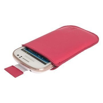 Samsung Galaxy Fame S6810 iGadgitz Leather Case Pink