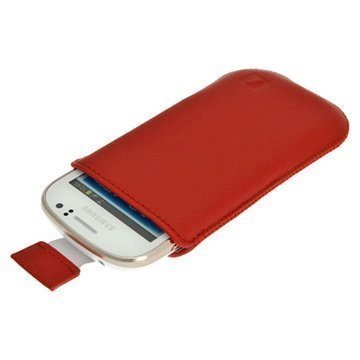 Samsung Galaxy Fame S6810 iGadgitz Leather Case Red