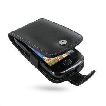 Samsung Galaxy Gio S5660 PDair Leather Case 3BSSGGF41 Musta