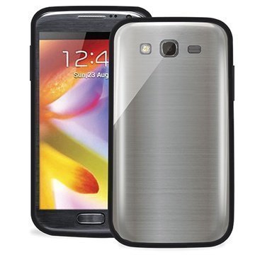 Samsung Galaxy Grand I9082 Puro Clear Kotelo Musta