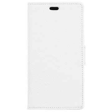 Samsung Galaxy J1 (2016) Kuvioitu Lompakkokotelo Valkoinen