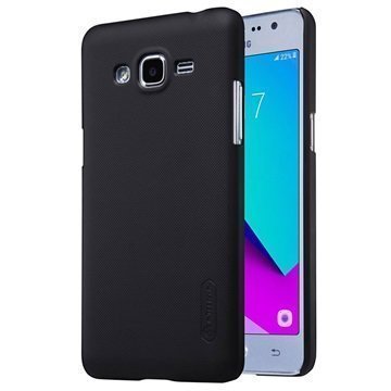 Samsung Galaxy J2 Prime Grand Prime Plus Nillkin Super Frosted Shield Kotelo Musta