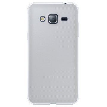 Samsung Galaxy J3 (2016) Puro 0.3 Ultra Slim Nude Silikonikotelo Läpinäkyvä