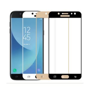 Samsung Galaxy J3 2017 Panssarilasi 2.5d Full Cover Kulta