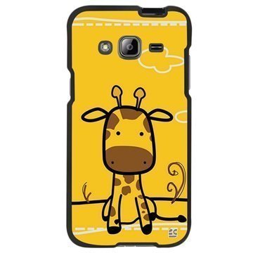 Samsung Galaxy J3 Beyond Cell Protex Design Kova Suojakuori Giraffe