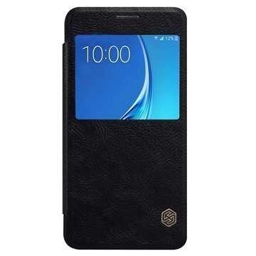 Samsung Galaxy J5 (2016) Nillkin Qin Smart Läppäkotelo Musta