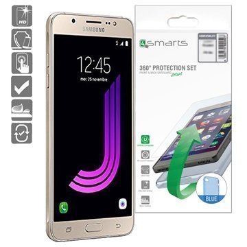 Samsung Galaxy J7 (2016) 4smarts 360 Suojaussetti Sininen