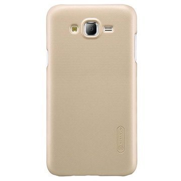 Samsung Galaxy J7 Nillkin Super Frosted Shield Suojakuori Kultainen