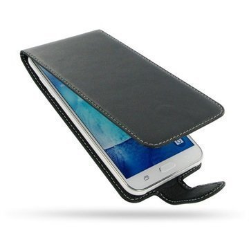 Samsung Galaxy J7 PDair Leather Case NP3BSSJ7F41 Musta
