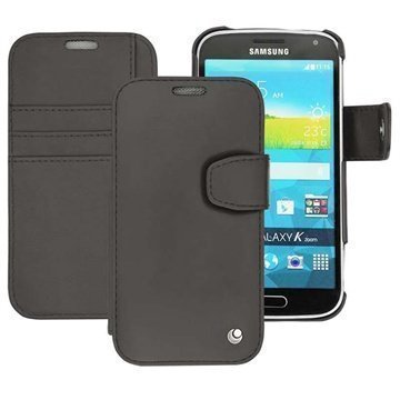 Samsung Galaxy K Zoom Noreve Tradition B Wallet Nahkakotelo Antrasiitti