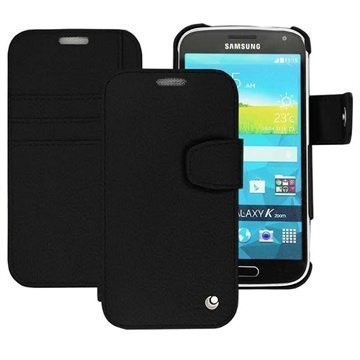 Samsung Galaxy K Zoom Noreve Tradition B Wallet Nahkakotelo Eebenpuu