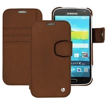 Samsung Galaxy K Zoom Noreve Tradition B Wallet Nahkakotelo Hiekka Vintage