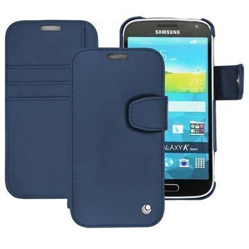 Samsung Galaxy K Zoom Noreve Tradition B Wallet Nahkakotelo Indigo