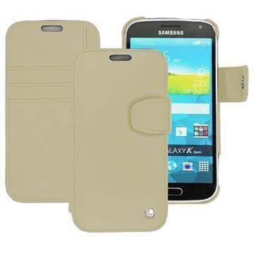 Samsung Galaxy K zoom Noreve Tradition B Wallet Nahkakotelo Beige