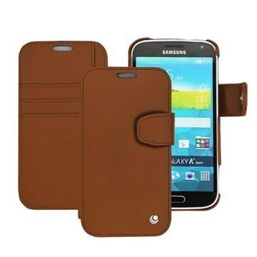 Samsung Galaxy K zoom Noreve Tradition B Wallet Nahkakotelo Ruskea