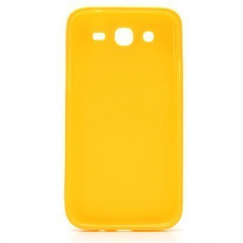 Samsung Galaxy Mega 5.8 I9150 TPU-Kotelo Keltainen