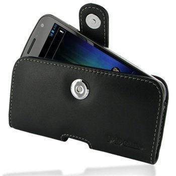 Samsung Galaxy Nexus PDair Horizontal Leather Case Black