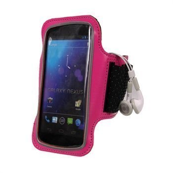 Samsung Galaxy Nexus i9250 iGadgitz Neoprene Armband Pink