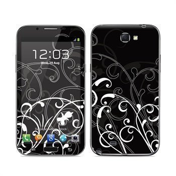 Samsung Galaxy Note 2 N7100 B&W Fleur Skin