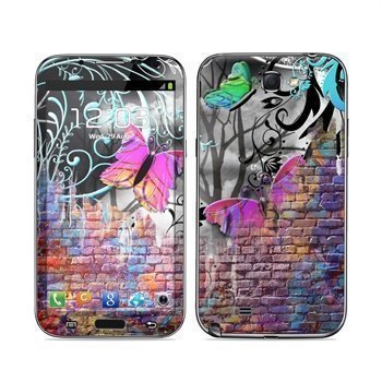 Samsung Galaxy Note 2 N7100 Butterfly Wall Skin