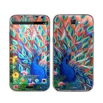 Samsung Galaxy Note 2 N7100 Coral Peacock Skin