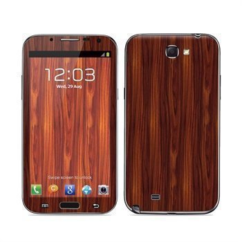 Samsung Galaxy Note 2 N7100 Dark Rosewood Skin