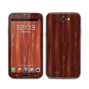 Samsung Galaxy Note 2 N7100 Dark Rosewood Skin
