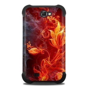 Samsung Galaxy Note 2 N7100 Suojapuskuri Flower Of Fire