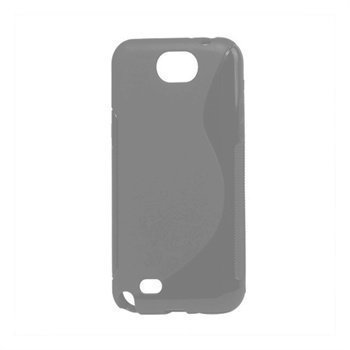 Samsung Galaxy Note 2 N7100 TPU Suojakotelo Harmaa